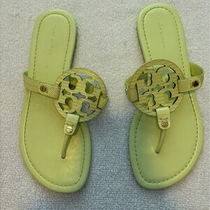 Tory Burch Green Sandals